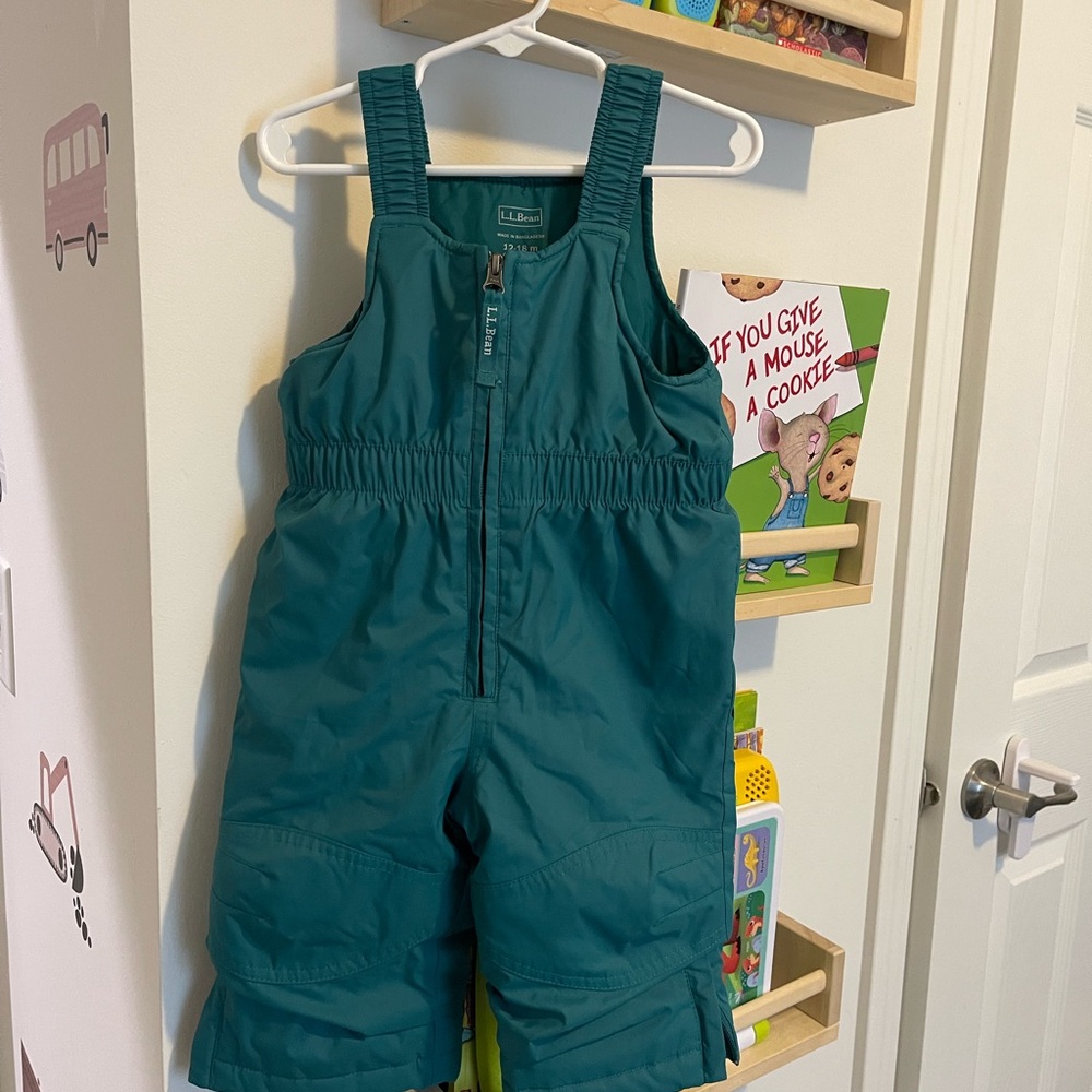 L.L. Bean toddlers snow bib